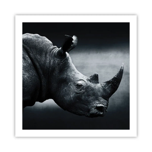 Poszter - Jobb profil - 60x60 cm
