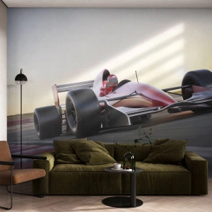 Öntapadós Fotótapéta Deluxe Sticker - Mindig győztes - Autóipari, Versenyautó, Sport - 350x256 cm