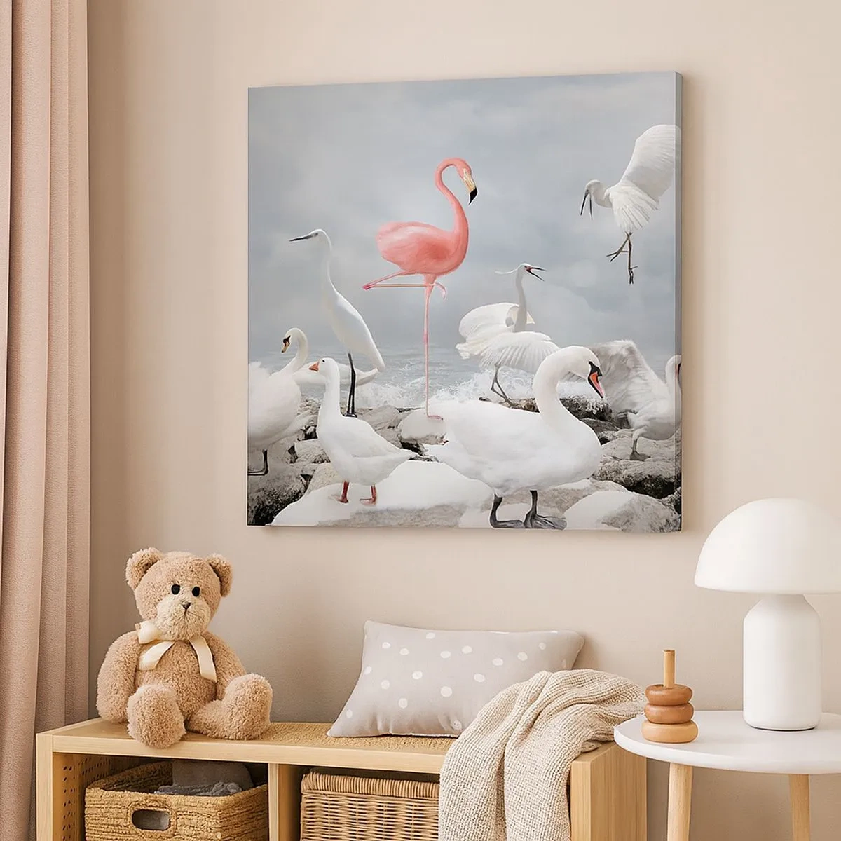 Vászonkép - Hogy kerültem ide? - 30x30 cm