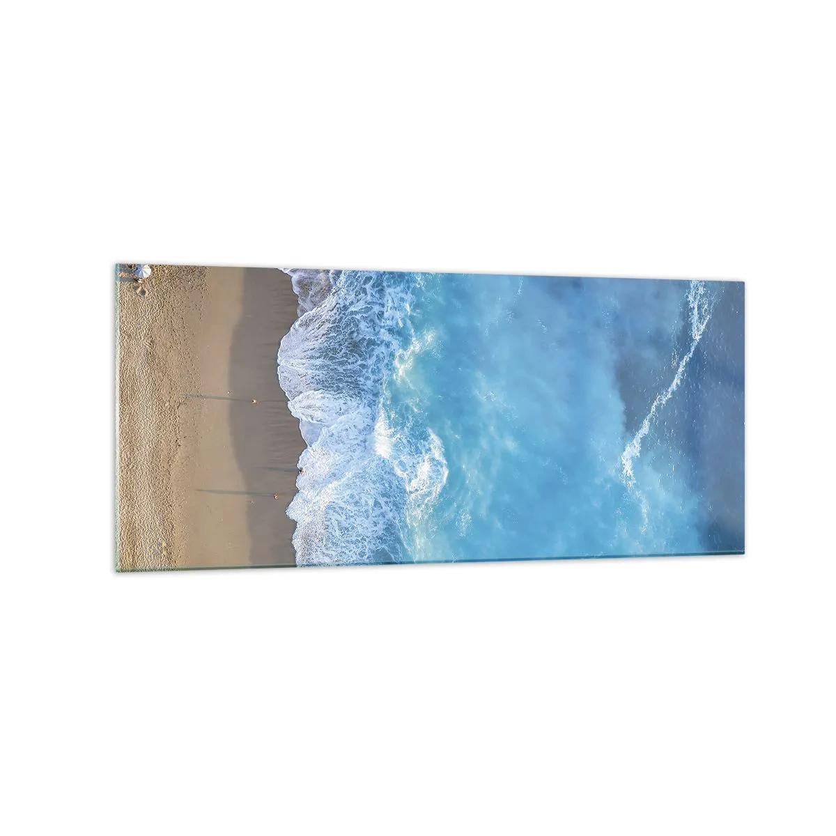 Üveg kép - A kék ereje - 120x50 cm