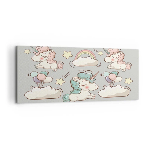 Vászonkép - Biztosan léteznek... - 100x40 cm