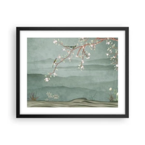 Poszter fehér keretben - Tavasz, ah, te vagy az - 50x40 cm