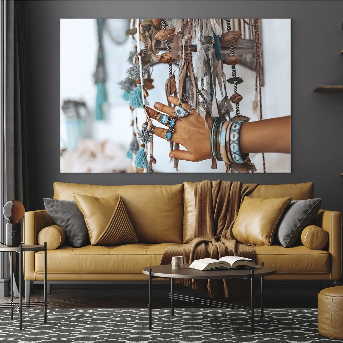 Üveg kép - Helyi kincsek - 120x80 cm