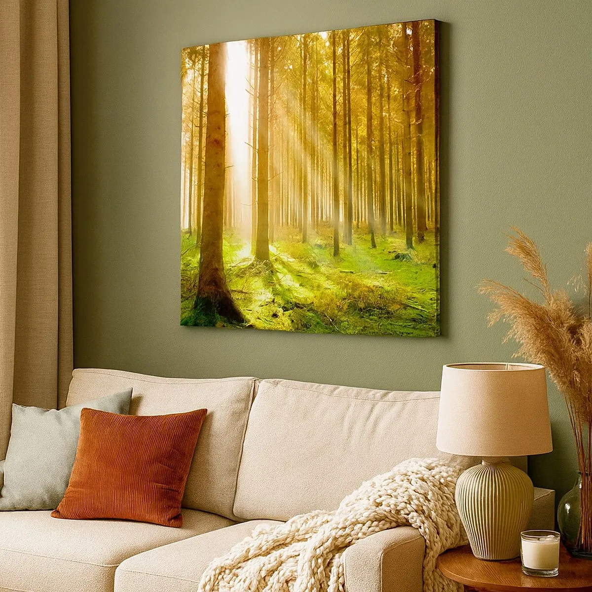 Vászonkép - Hamarosan megjelennek az álfok - 30x30 cm