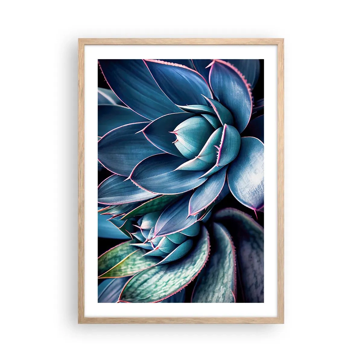 Poszter világos tölgy keretben - Életerő - 50x70 cm