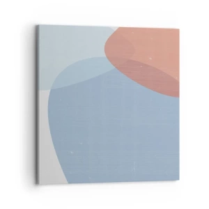 Vászonkép - Pasztell kapcsolatok - 70x70 cm