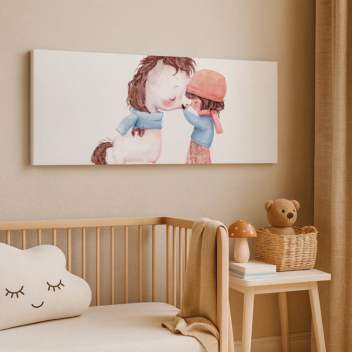 Vászonkép - Téli mese - 30x30 cm