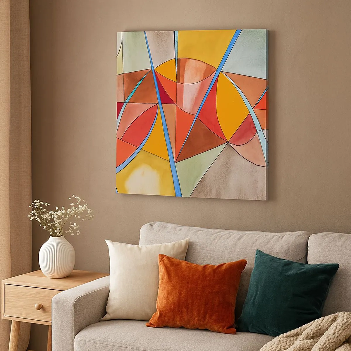 Vászonkép - A körhinta, az álomkörhinta - 30x30 cm