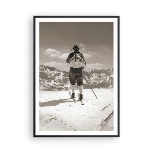 Poszter fehér keretben - És a hegyek ugyanazok - 70x100 cm