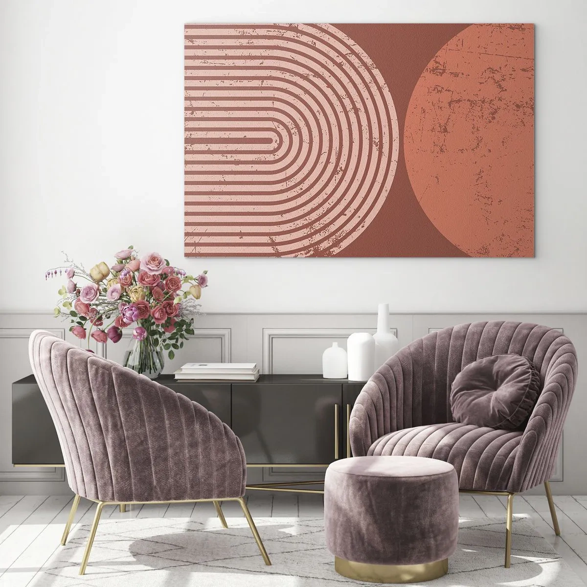 Üveg kép - Szoros kapcsolat - 120x80 cm