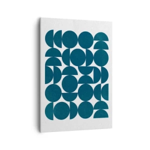 Vászonkép - Körök és félkörök - 50x70 cm