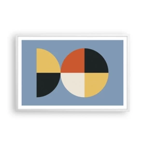 Poszter fekete keretben - Nézd és számolj - 91x61 cm