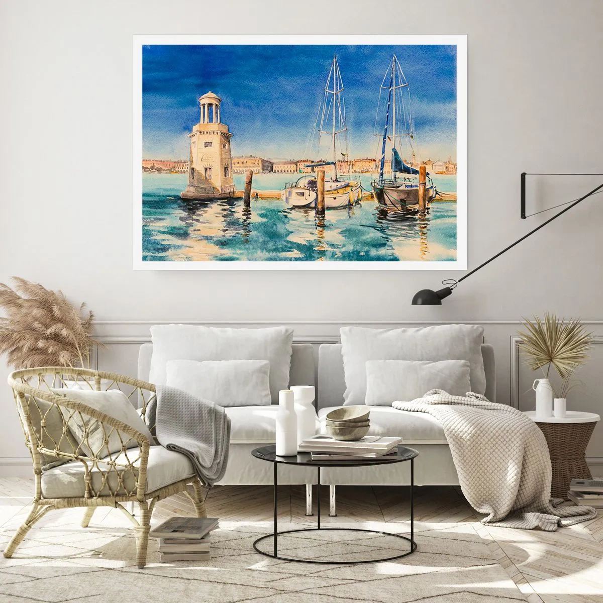 Poszter - Napos lagúna - 100x70 cm