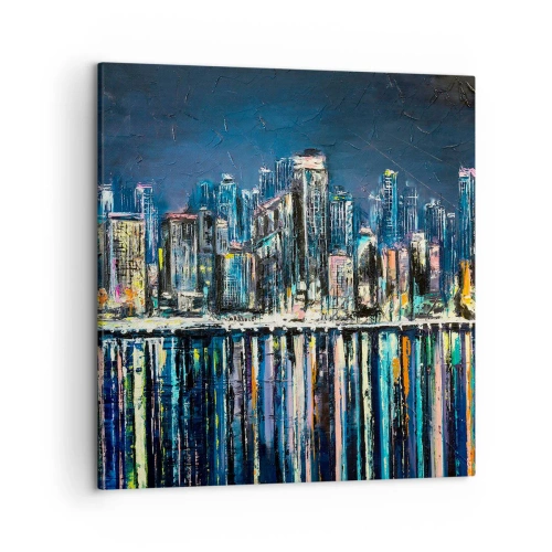 Vászonkép - Lámpák kaszkádja - 50x50 cm