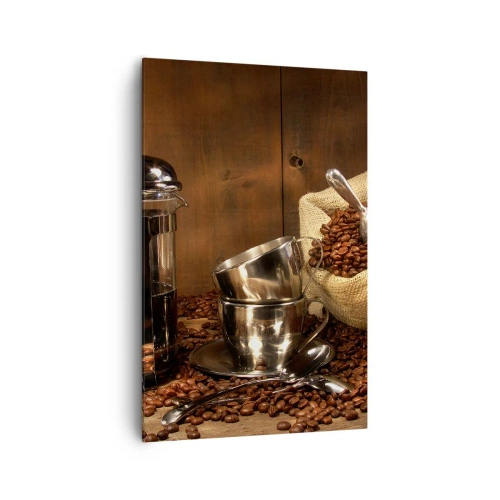 Vászonkép - A kávé varázsa - aroma és íz - 80x120 cm