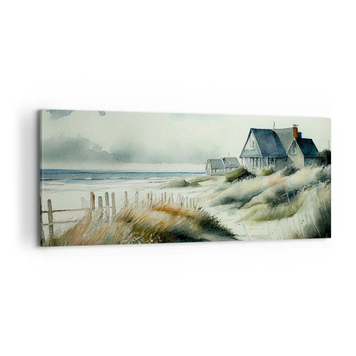 Vászonkép - Távol a nyüzsgéstől  - 100x40 cm