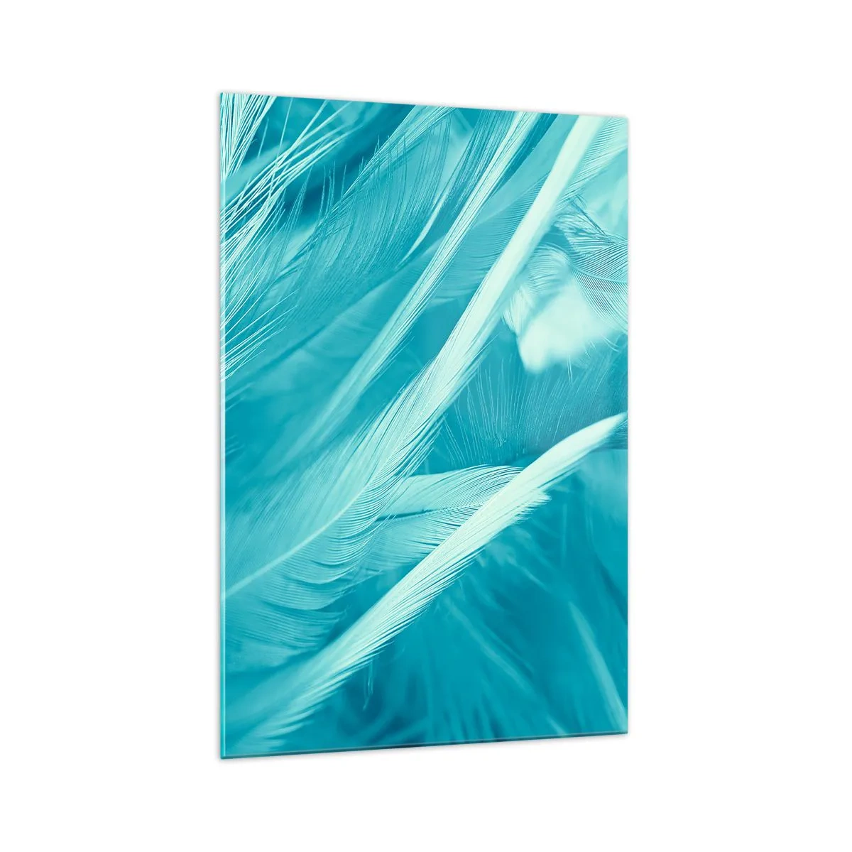 Üveg kép - Elmerülni a pehelyben - 70x100 cm