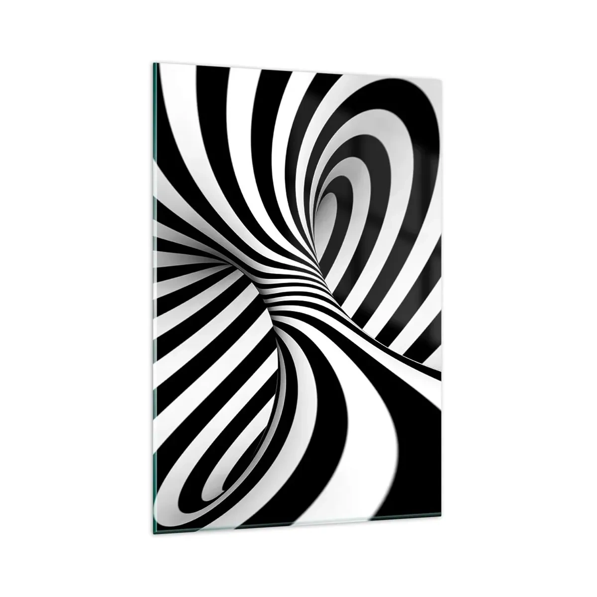 Üveg kép - Összetétel: táncoló tér - 80x120 cm