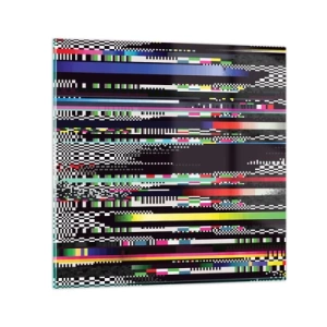 Üveg kép - A valóság kontrollképe - 70x70 cm