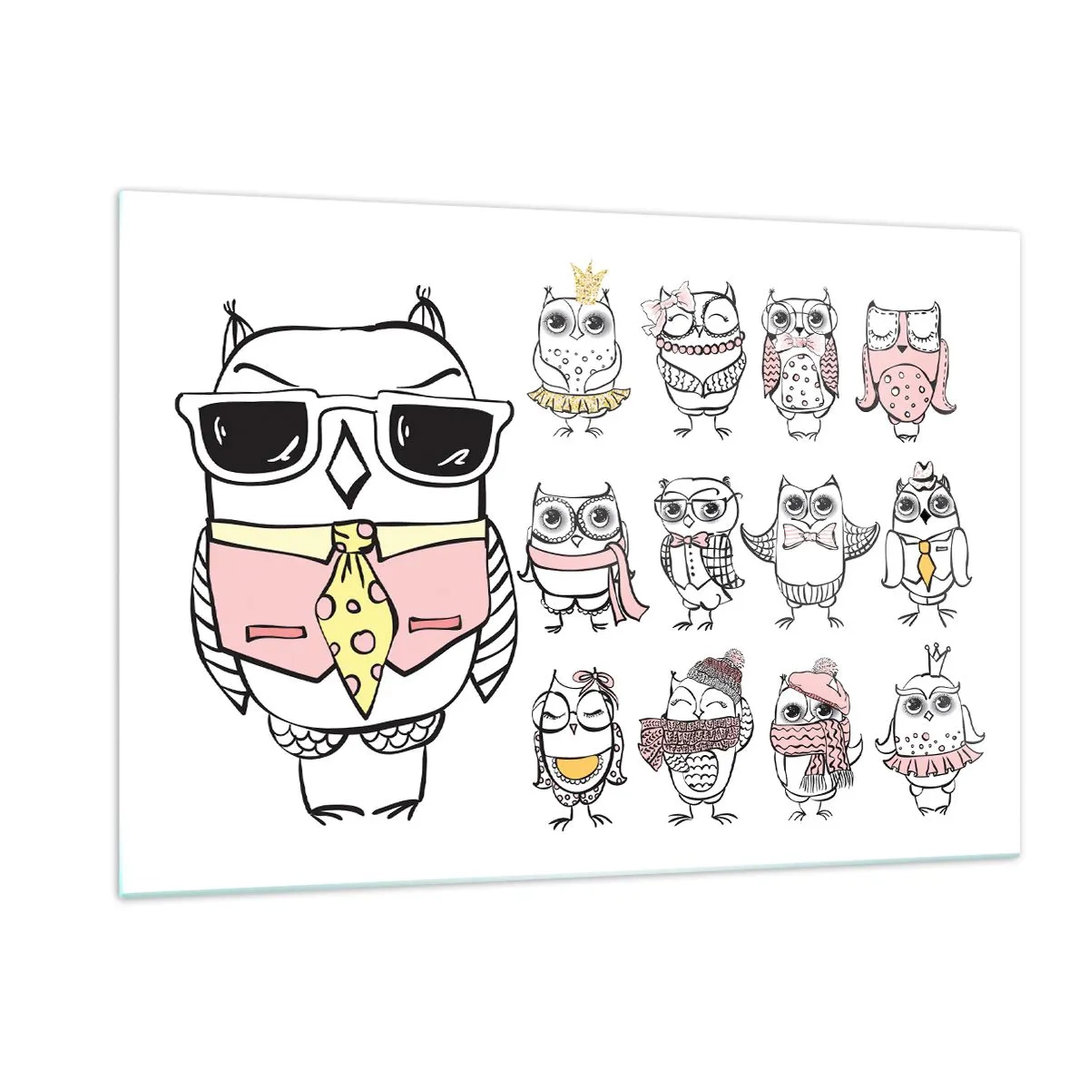 Üveg kép - Annyi lejátszandó szerep - 120x80 cm