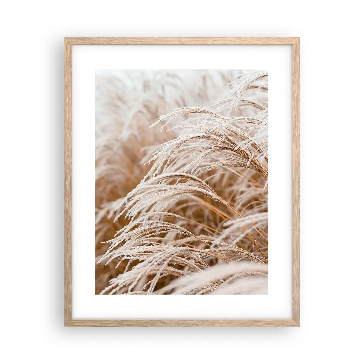 Poszter világos tölgy keretben - Imádság az őszi napnak - 40x50 cm