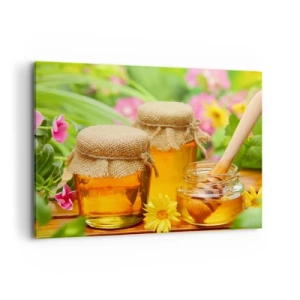 Vászonkép - Édes és virágos - 100x70 cm