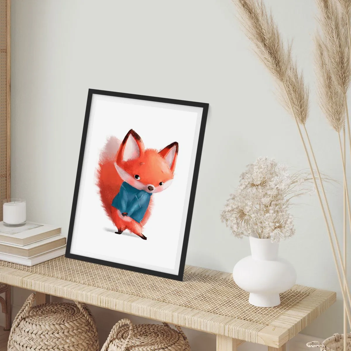 Poszter fehér keretben - Jó áll rajtam? - 61x91 cm