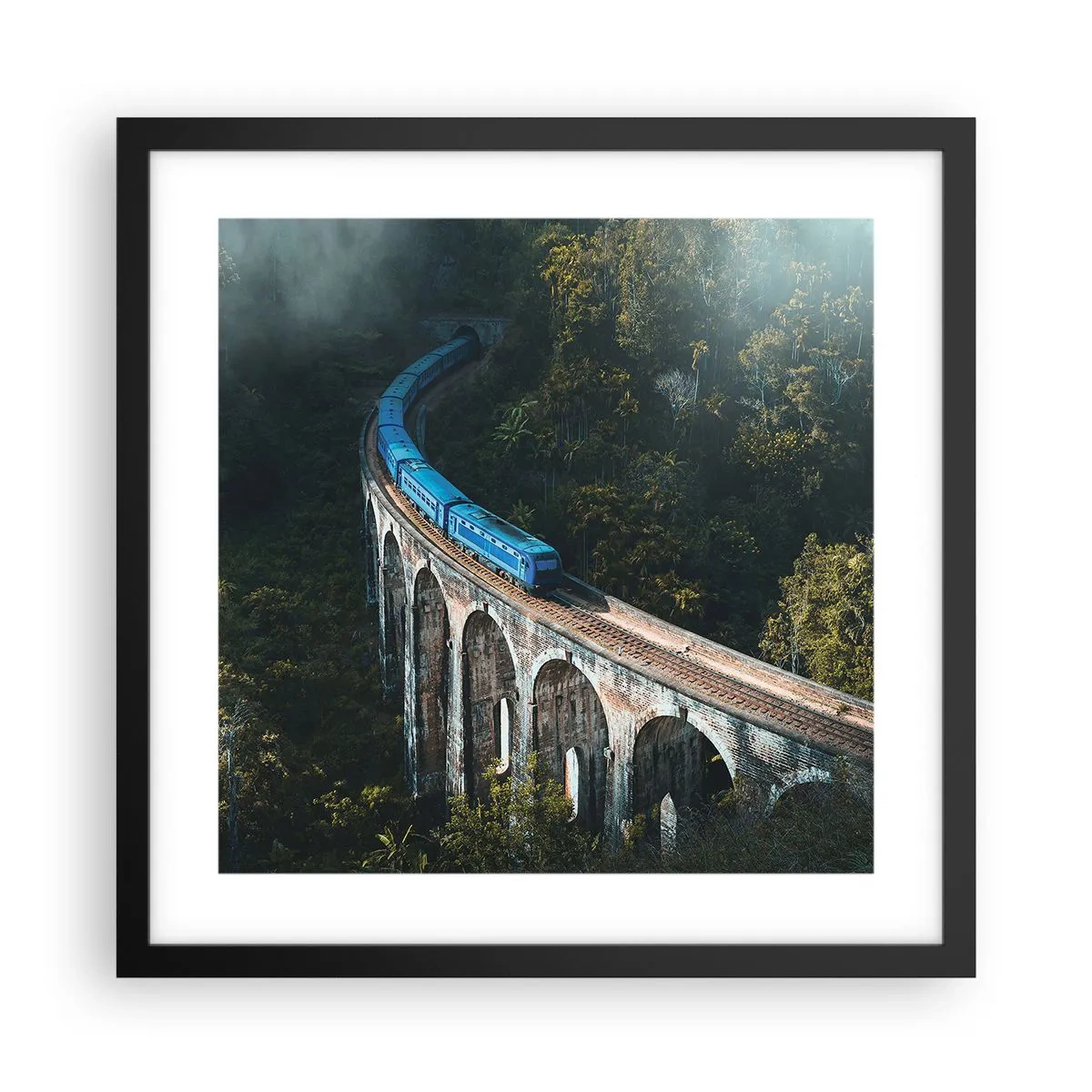 Poszter fehér keretben - Vonzódás a természethez - 40x40 cm