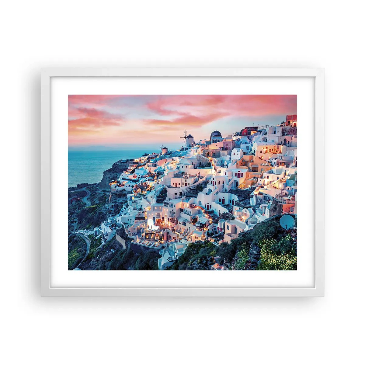 Poszter fekete keretben - Nagyszerű görög vakációd - 50x40 cm