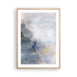 Poszter világos tölgy keretben - Színtónusok és akkordok - 50x70 cm