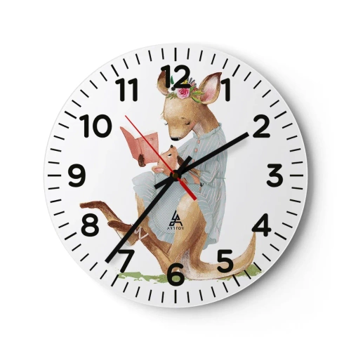 Falióra, Óra - Olvass nekem anya - 40x40 cm