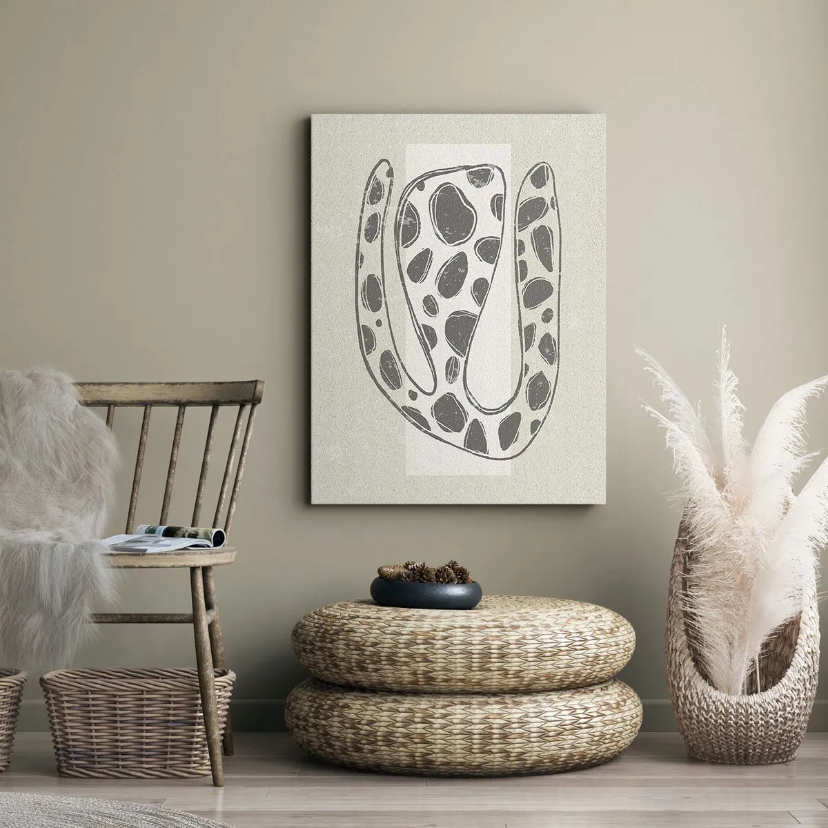 Vászonkép - Egy bizarr teremtmény - 45x80 cm