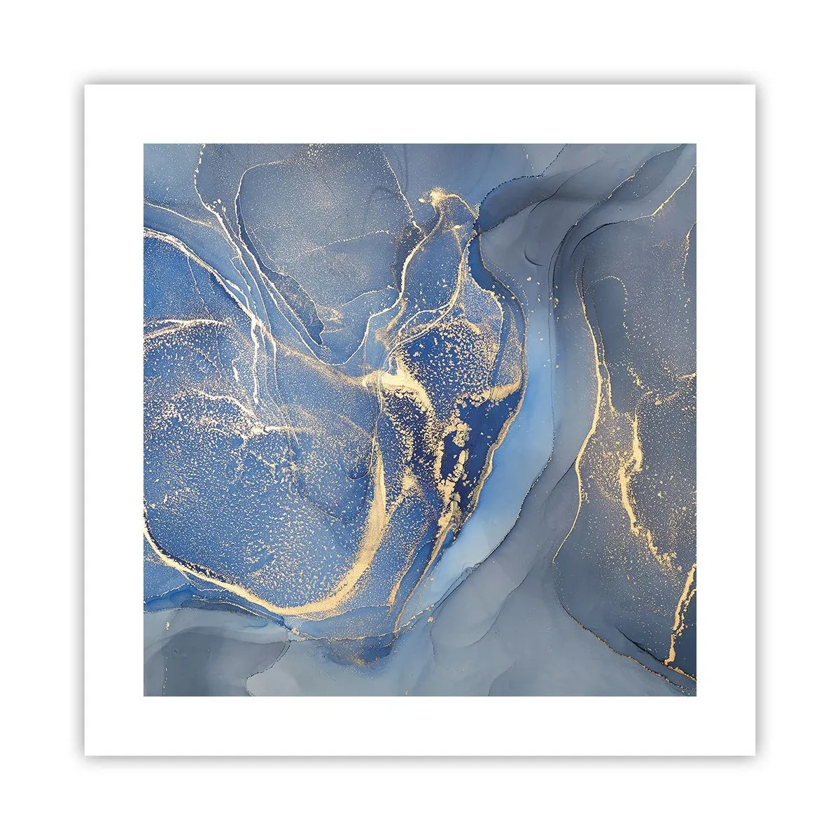 Poszter - Arany por - 40x40 cm