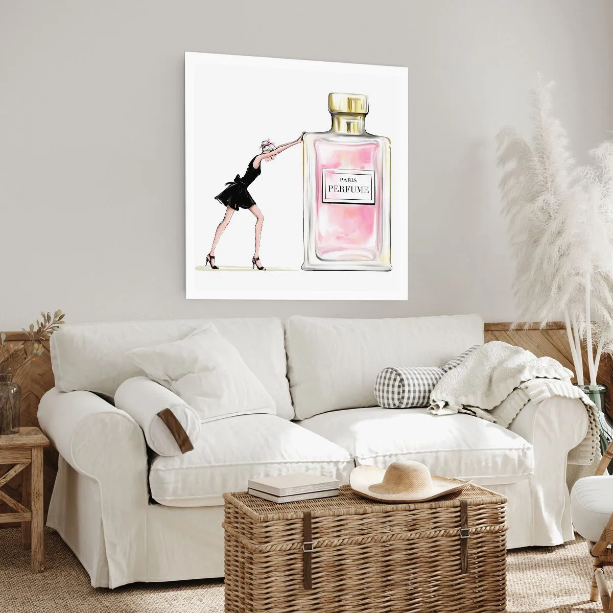 Poszter - A nőiesség lényege - 60x60 cm