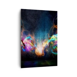 Vászonkép - Vígan a sötét ellen - 70x100 cm