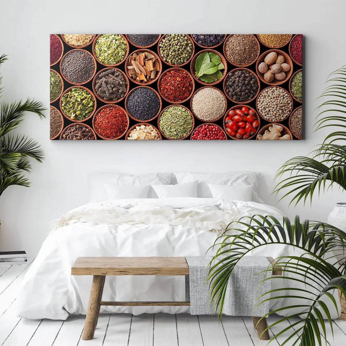Vászonkép - A világ összes íze - 100x40 cm