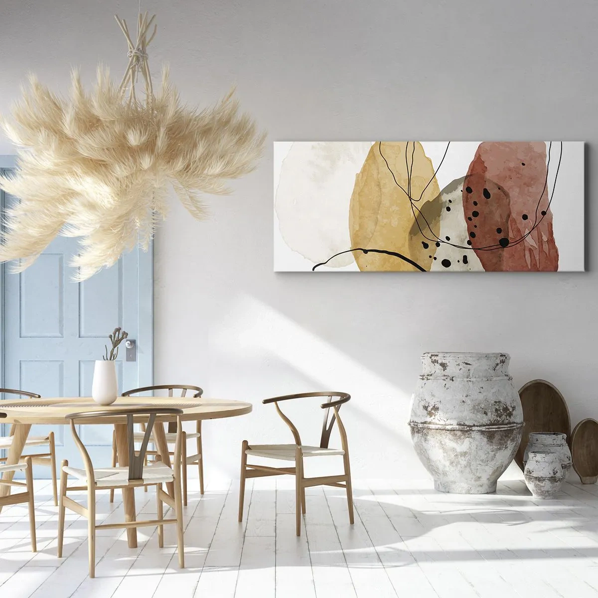 Vászonkép - Mint a könnyű, friss levegő - 140x50 cm