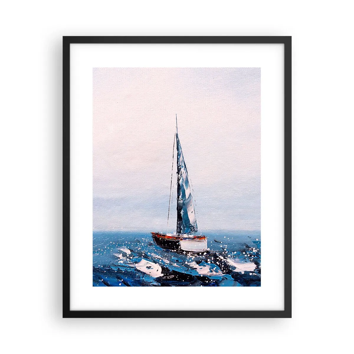 Poszter fehér keretben - A szél testvérisége - 40x50 cm