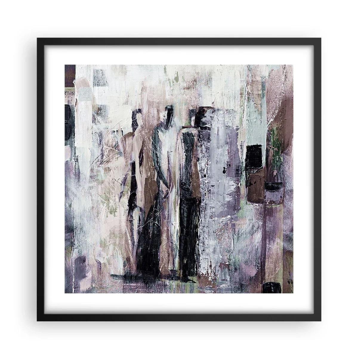 Poszter fehér keretben - A titokzatos hámas - 50x50 cm