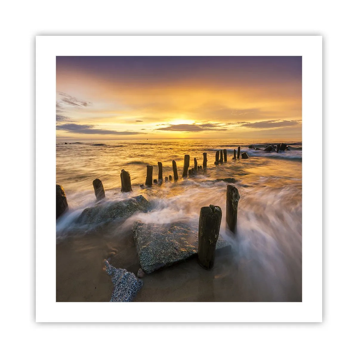 Poszter - A Balti-tenger nyers szépsége - 50x50 cm