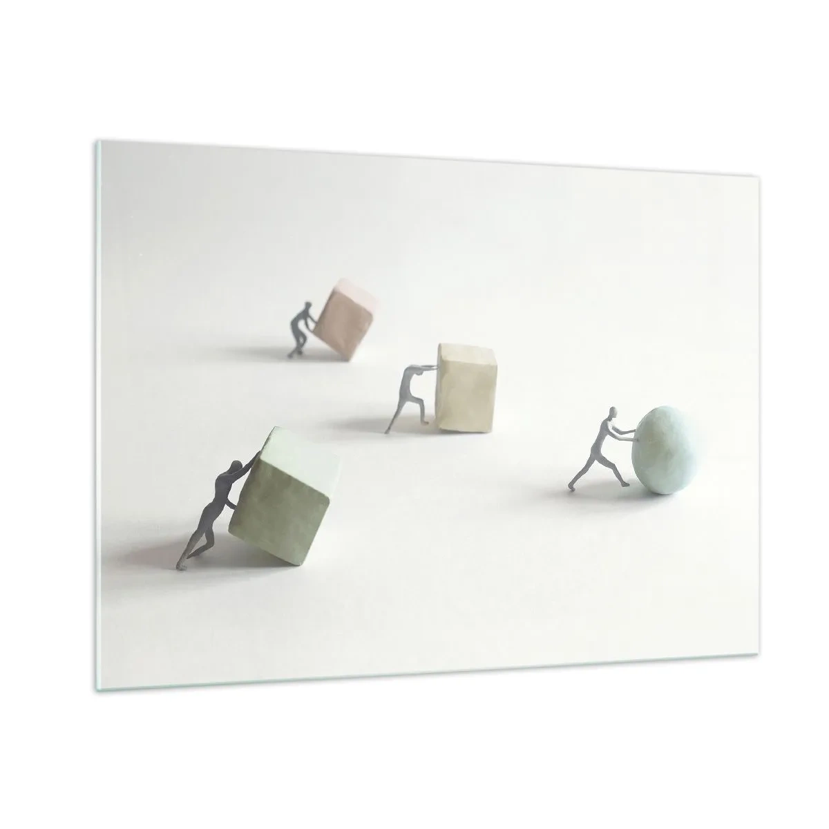 Üveg kép - Maga az élet - 100x70 cm