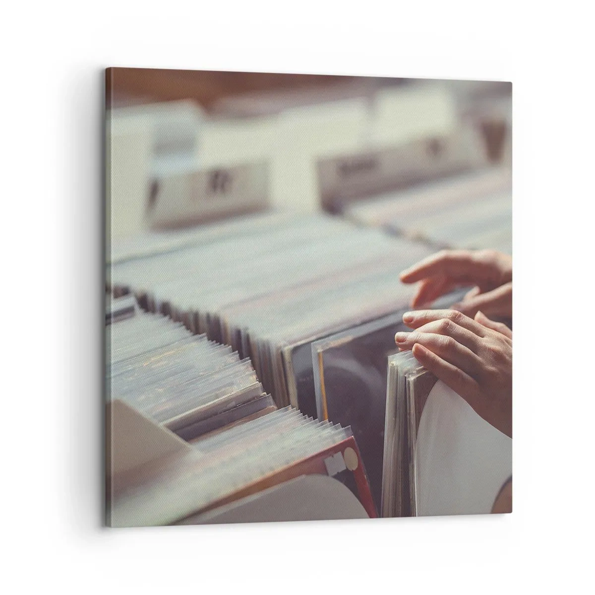 Vászonkép - Érzelmeket keresése - 60x60 cm