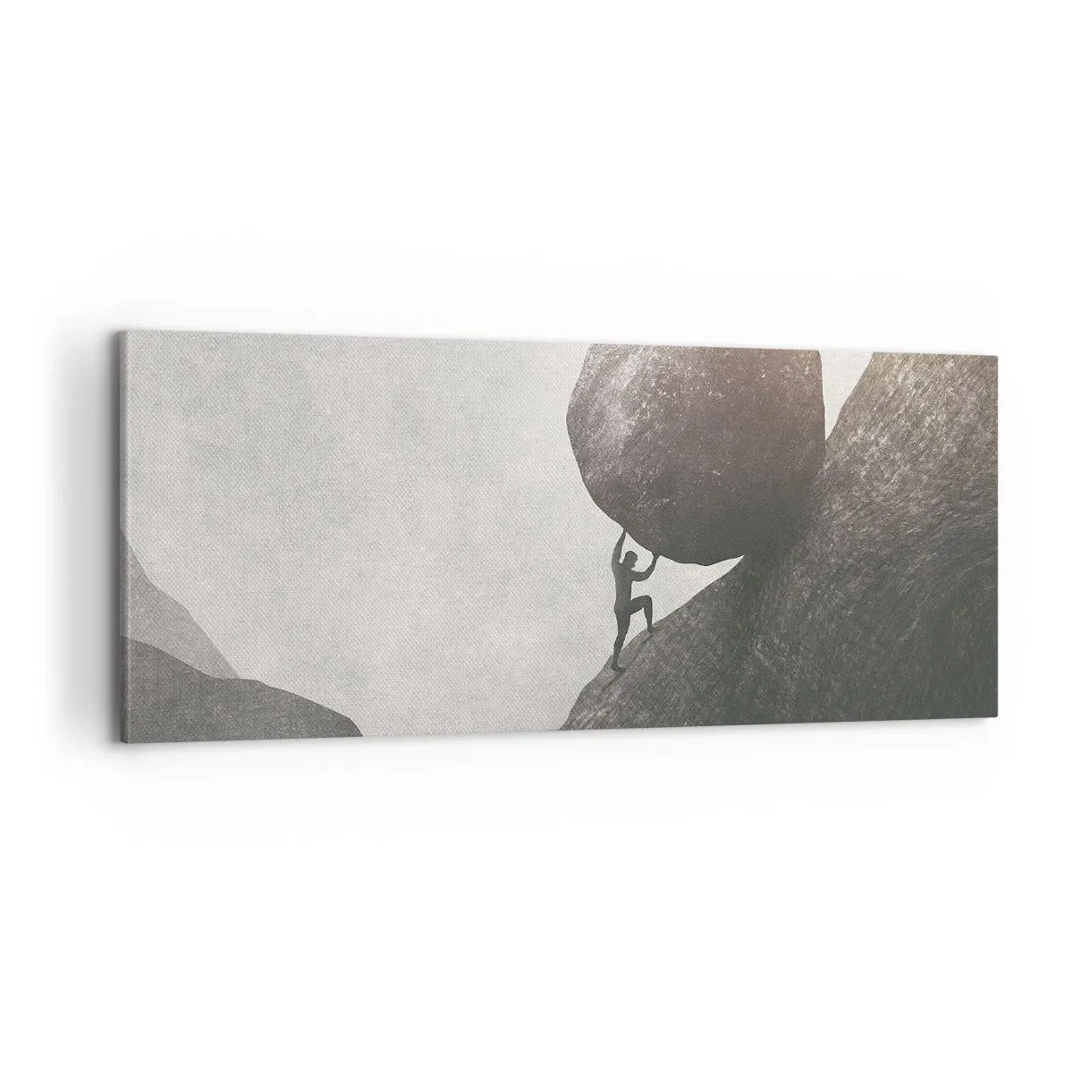 Vászonkép - Hiszek minden remény ellenére  - 100x40 cm