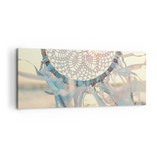 Vászonkép - Csipkés totem - 100x40 cm