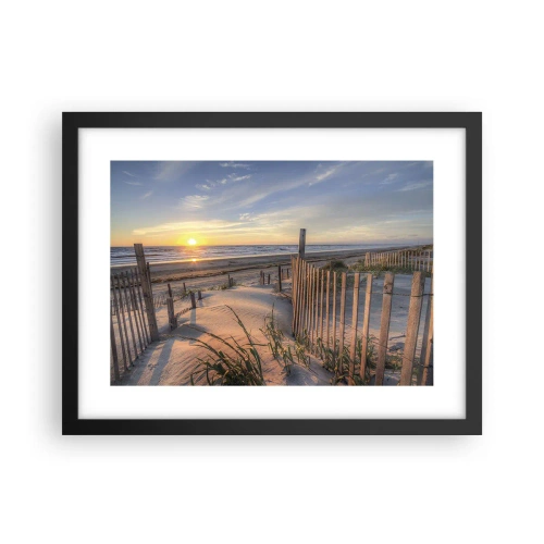 Poszter fehér keretben - A szél ragyogása és árnyéka - 40x30 cm