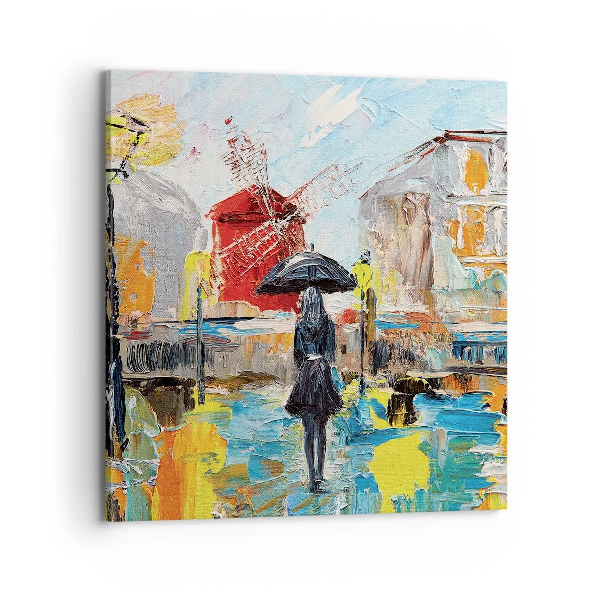 Vászonkép - Párizsi legendák - 70x70 cm