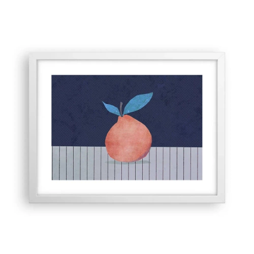 Poszter fekete keretben - Domborúság és sík - 40x30 cm