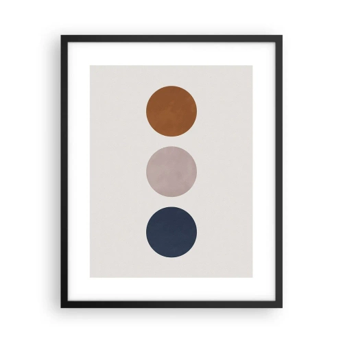 Poszter fehér keretben - A tökéletesség szimbóluma - 40x50 cm