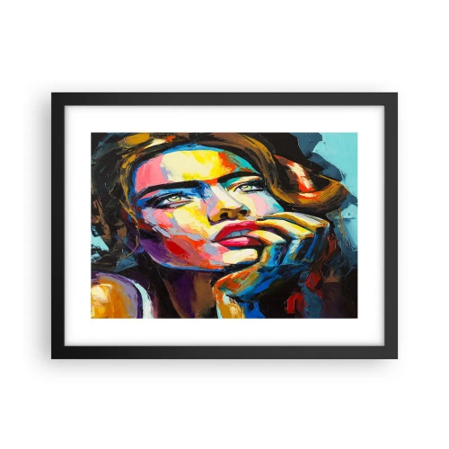 Poszter fehér keretben - Az álmok úgy repülnek az égen, mint a madarak - 40x30 cm