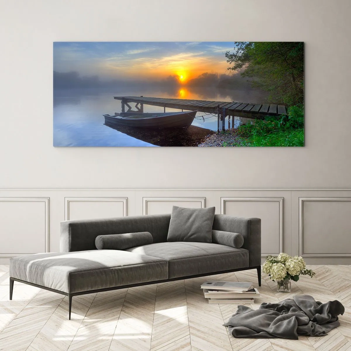 Üveg kép - Hogyan válik a hétköznapi varázslatossá - 140x50 cm